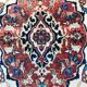 Handmade Isfahan persian carpet 104x150cm