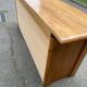 Vintage Scandinavian oak sideboard from the 1980s.