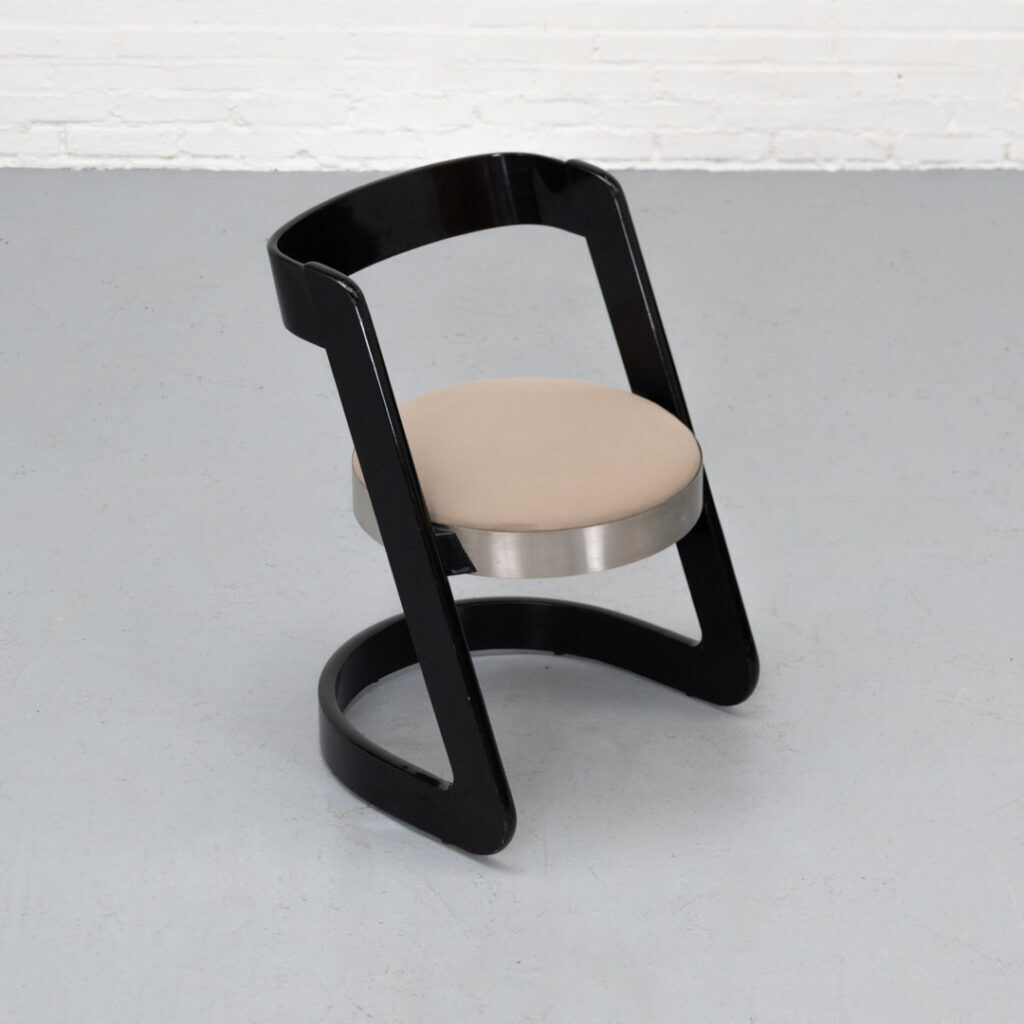 Willy Rizzo Dining Set Italy 1970s