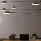 Cohen large adjustable metal pendant light
