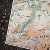Old MDI Map of Germany Vintage Physical and Political.