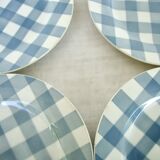 Set of 6 plates Digoin Sarreguemines
