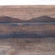 Top of solid wood rustic hutch