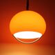 Guzzini Jolly suspension model in orange, 1968.