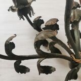 Wall lamp iron and sheet metal