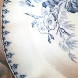 Antique earthenware soup plates