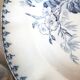Antique earthenware soup plates