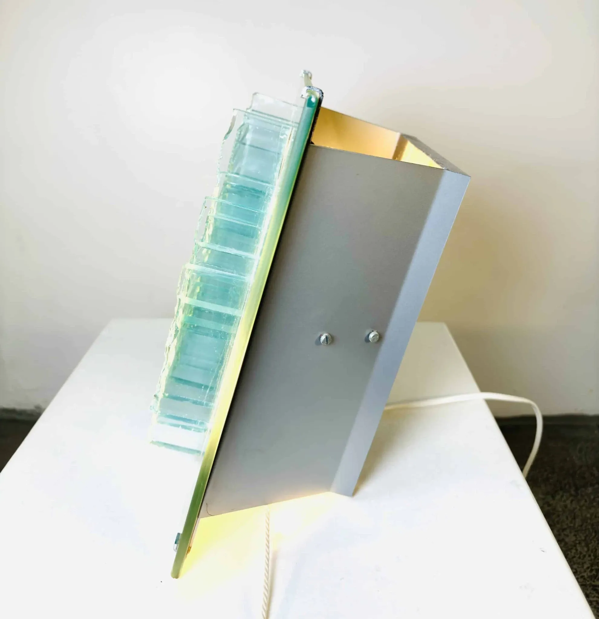 C-1715 'Breukrelief' Wall Lamp By Willem Van Oyen For Raak Amsterdam, The Netherlands, 1968
