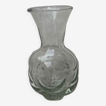 Vase en verre soufflé