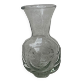 Blown glass vase