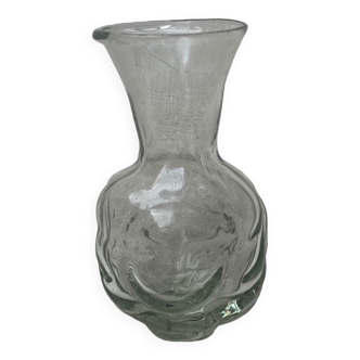 Blown glass vase