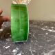 Green designer vase