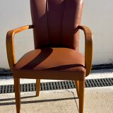Pair of 50s bridge armchairs