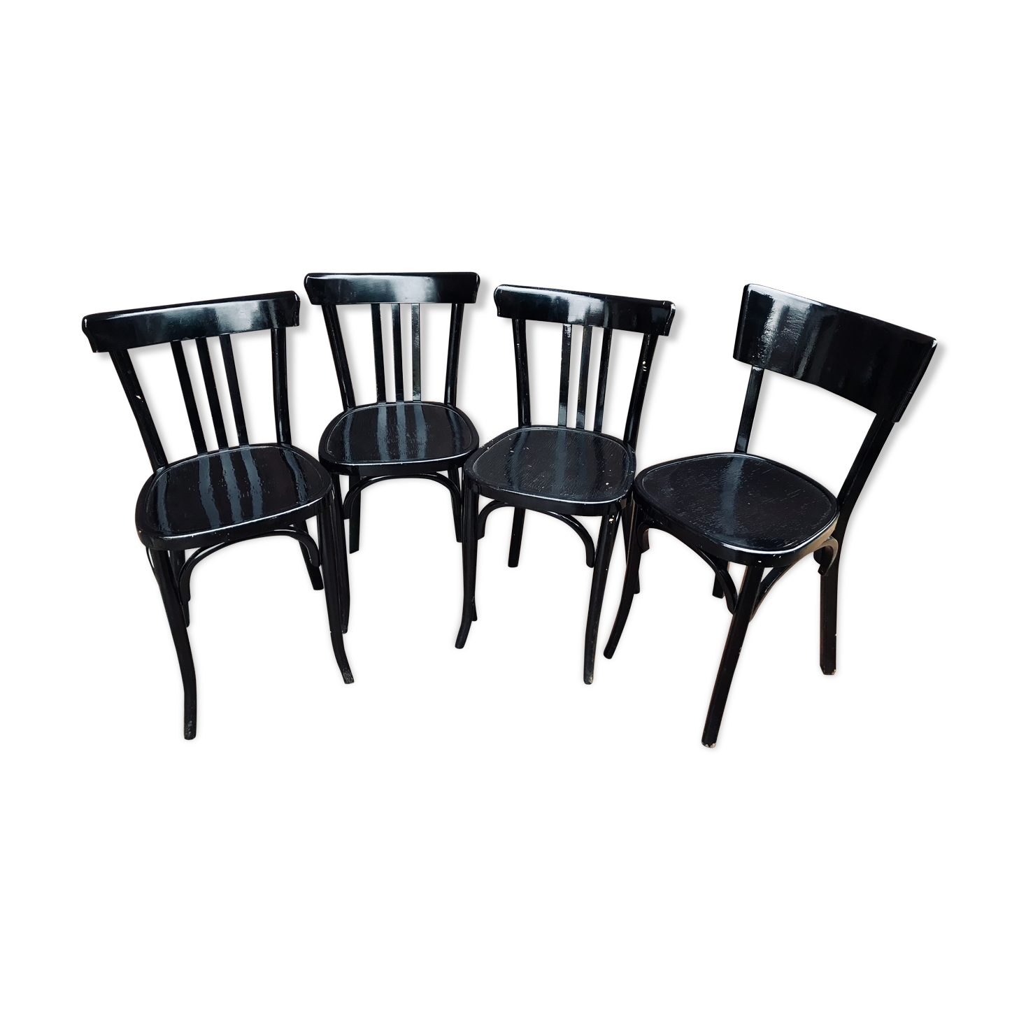 Four bistro chairs