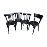 Four bistro chairs