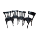 Four bistro chairs