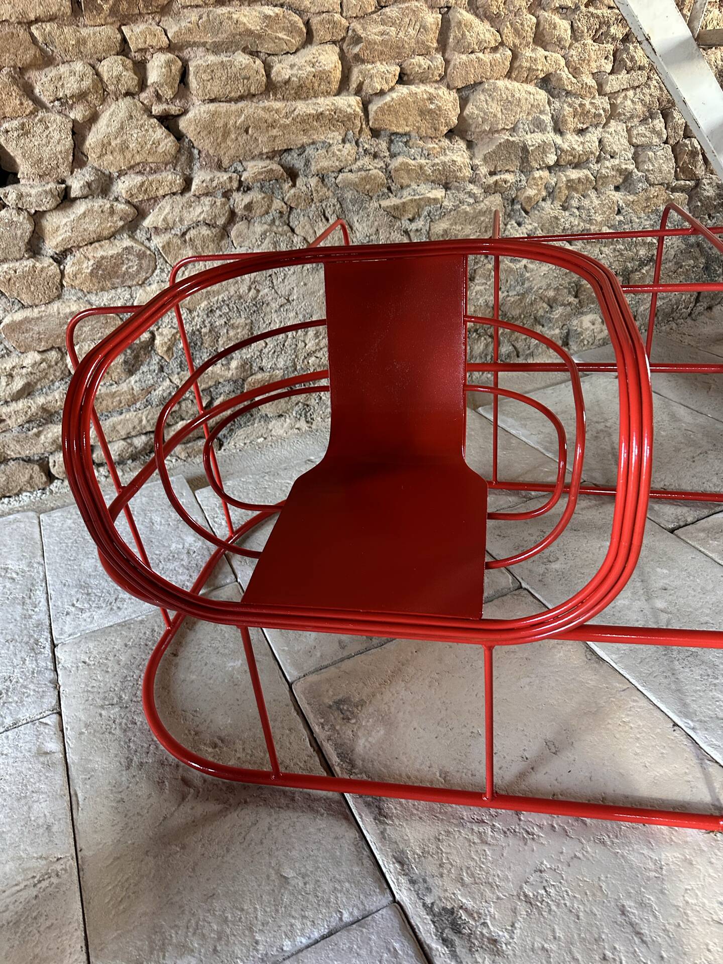 Pair of double seats "Locus Solus" – Gae Aulenti – Italy – 1970