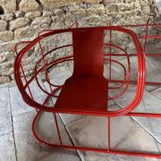 Paire d’assises doubles « Locus Solus » – Gae Aulenti – Italie – 1970