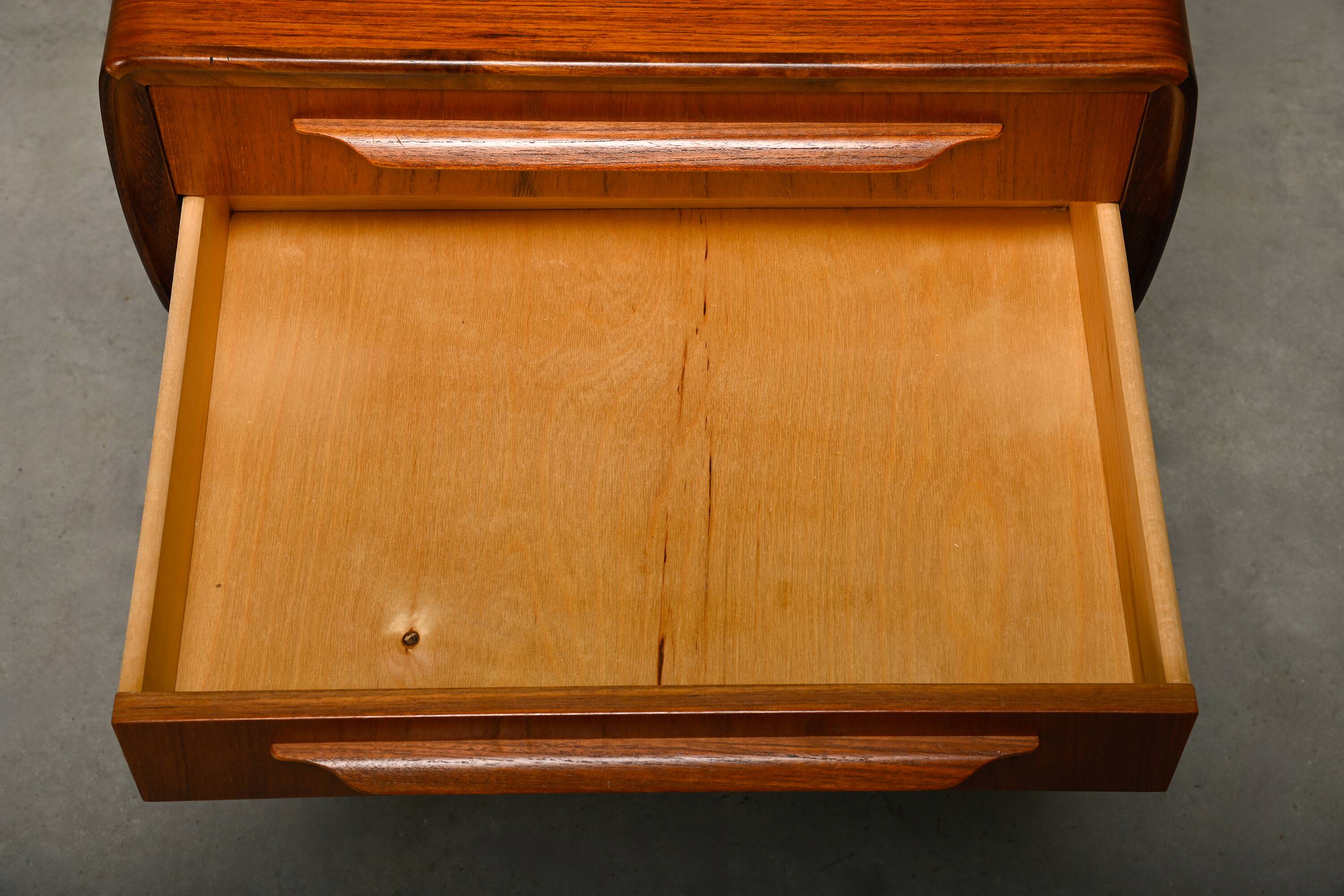 Pair of Scandinavian Modern Johannes Andersen Nightstands in teak, Denmark