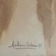 Watercolor nude 1975 signed