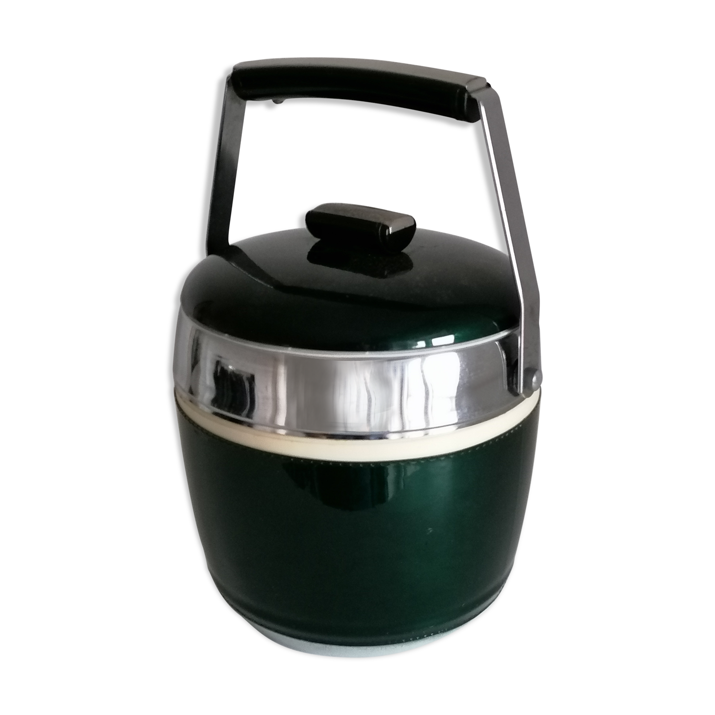 Bucket ice ice cubes isotherm vintage