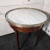 Louis XVI style bouillotte table in mahogany