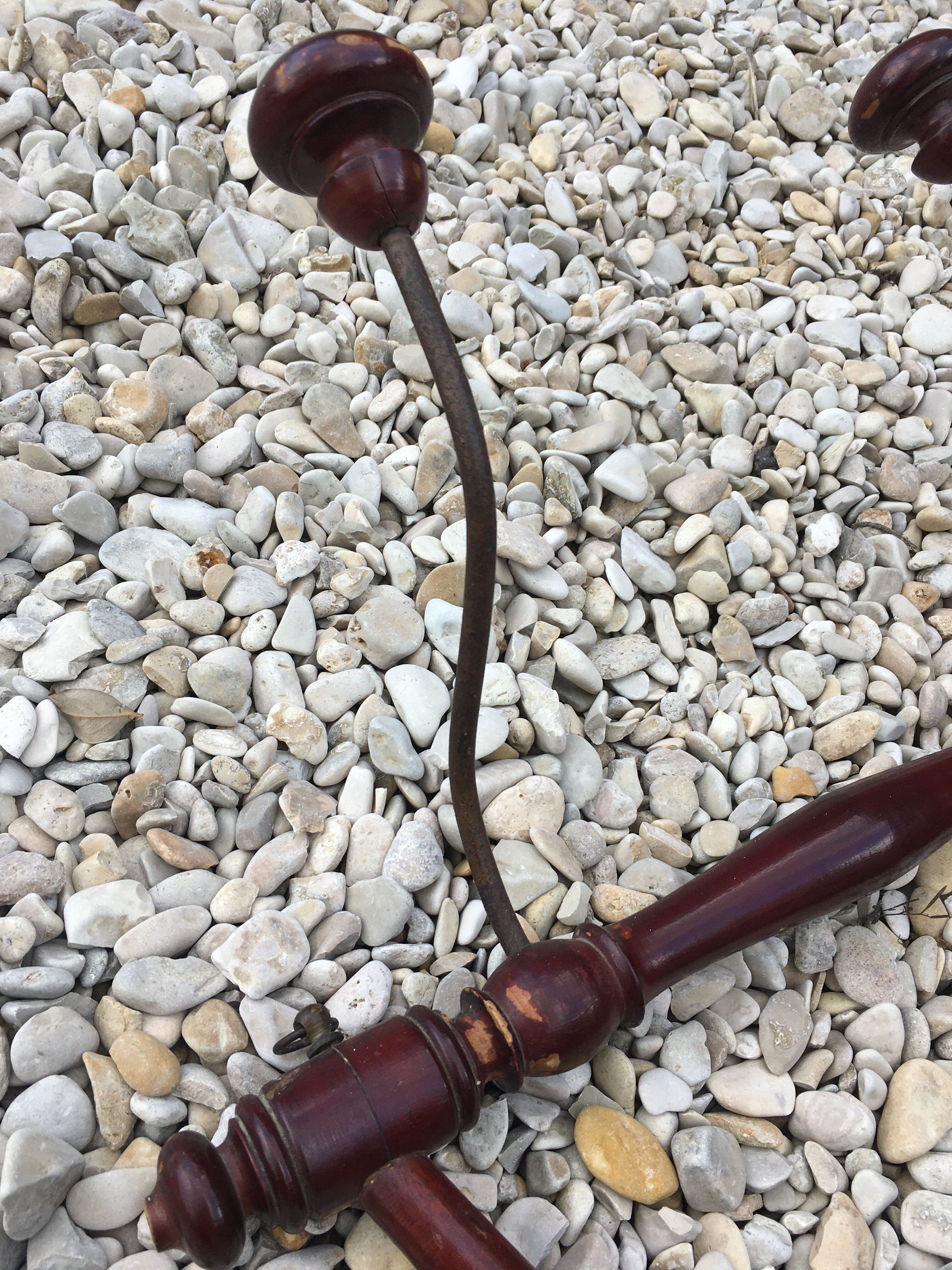 Vintage wall coatrack