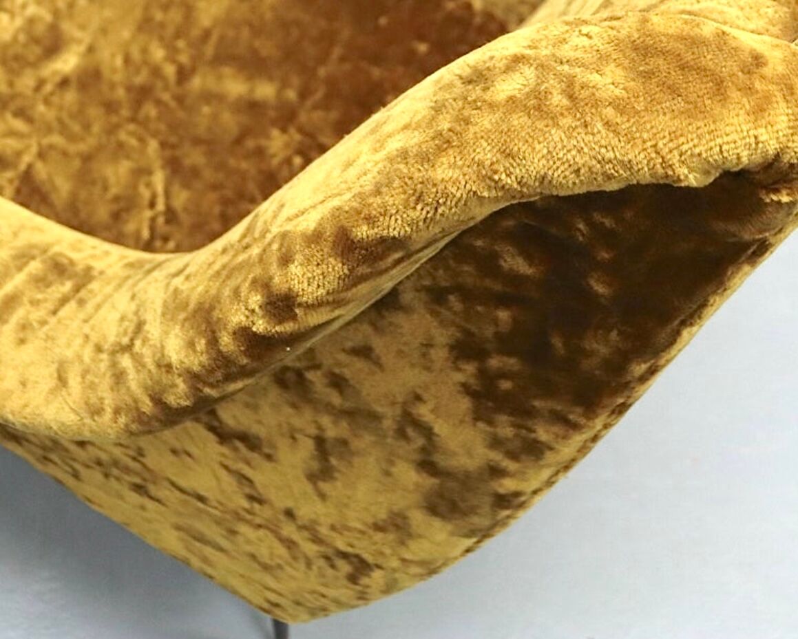 Pair set of 2 armchairs, italy 1950s