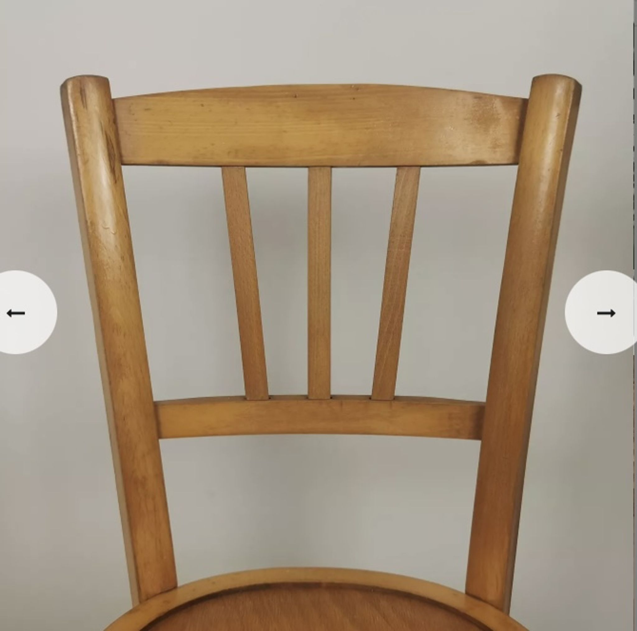 Lot de chaises bistrot  Luterma