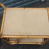 Dessert bar rolling rattan