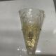 Large Single a Murano Glass Ice Sconce