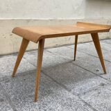 Oak side table by Manuel Barbero