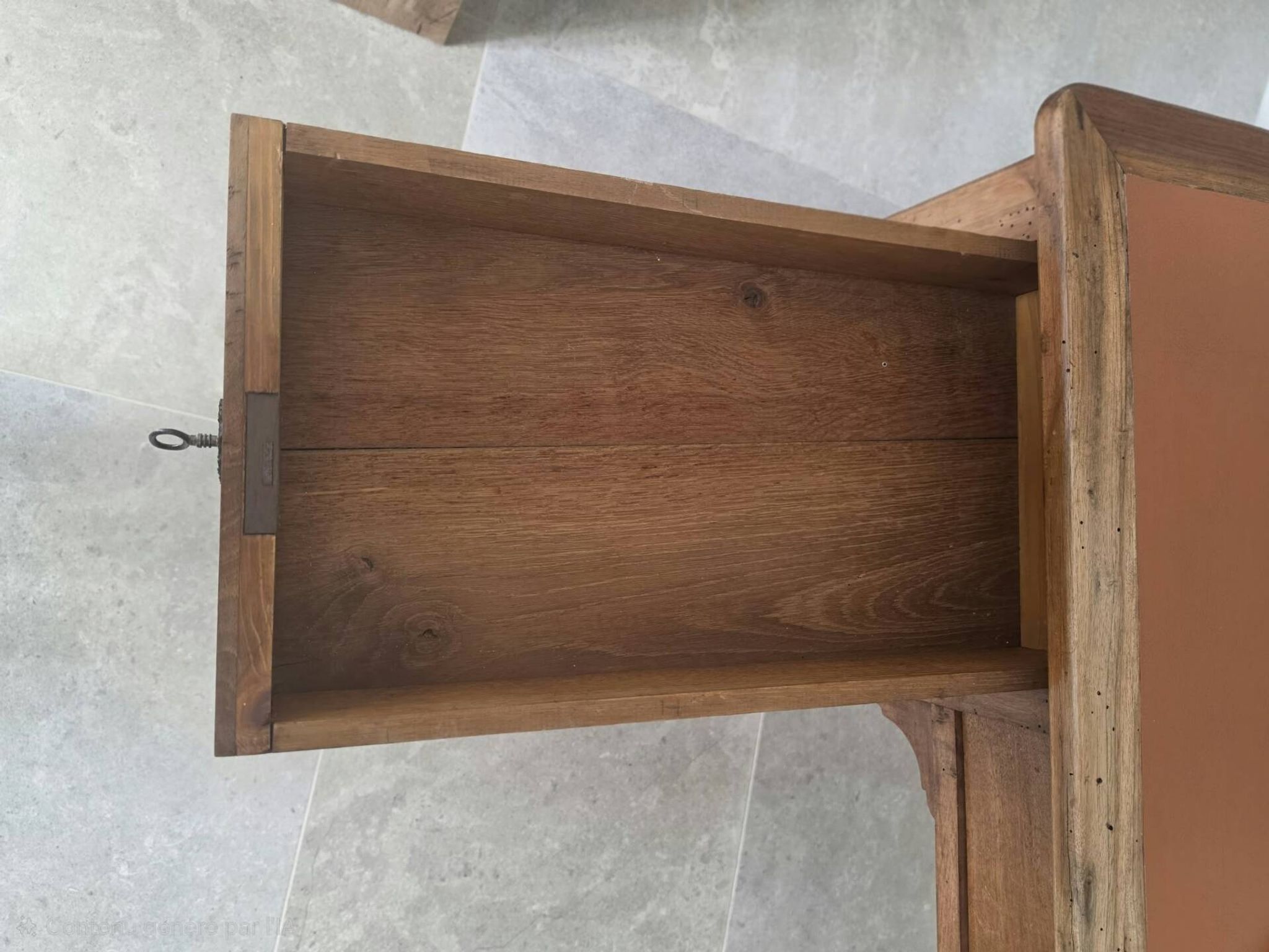 Antique solid wood desk