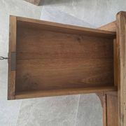 Antique solid wood desk