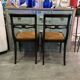 Paire de chaises de style Régence années 40
