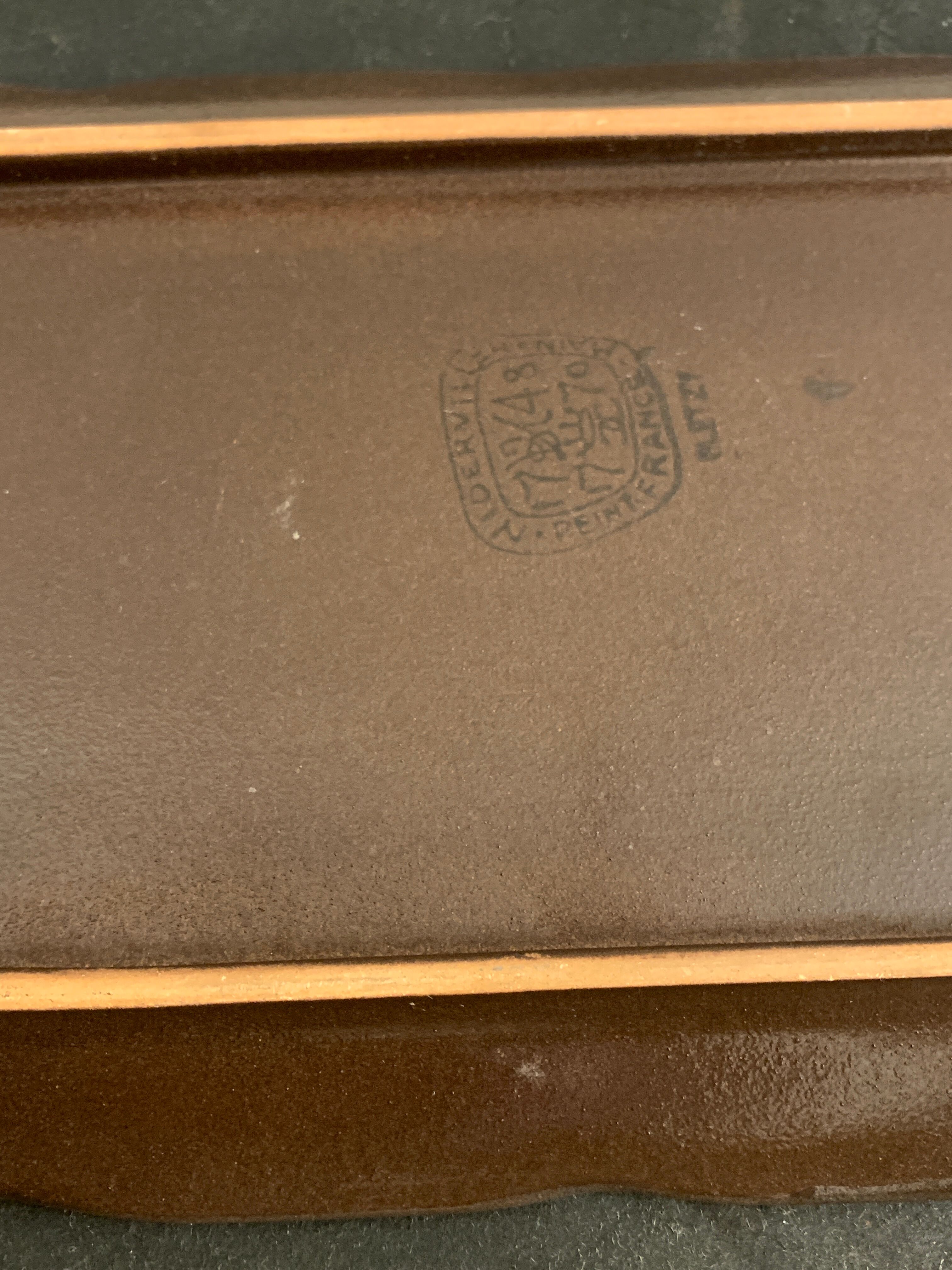 Old cake dish Niderviller