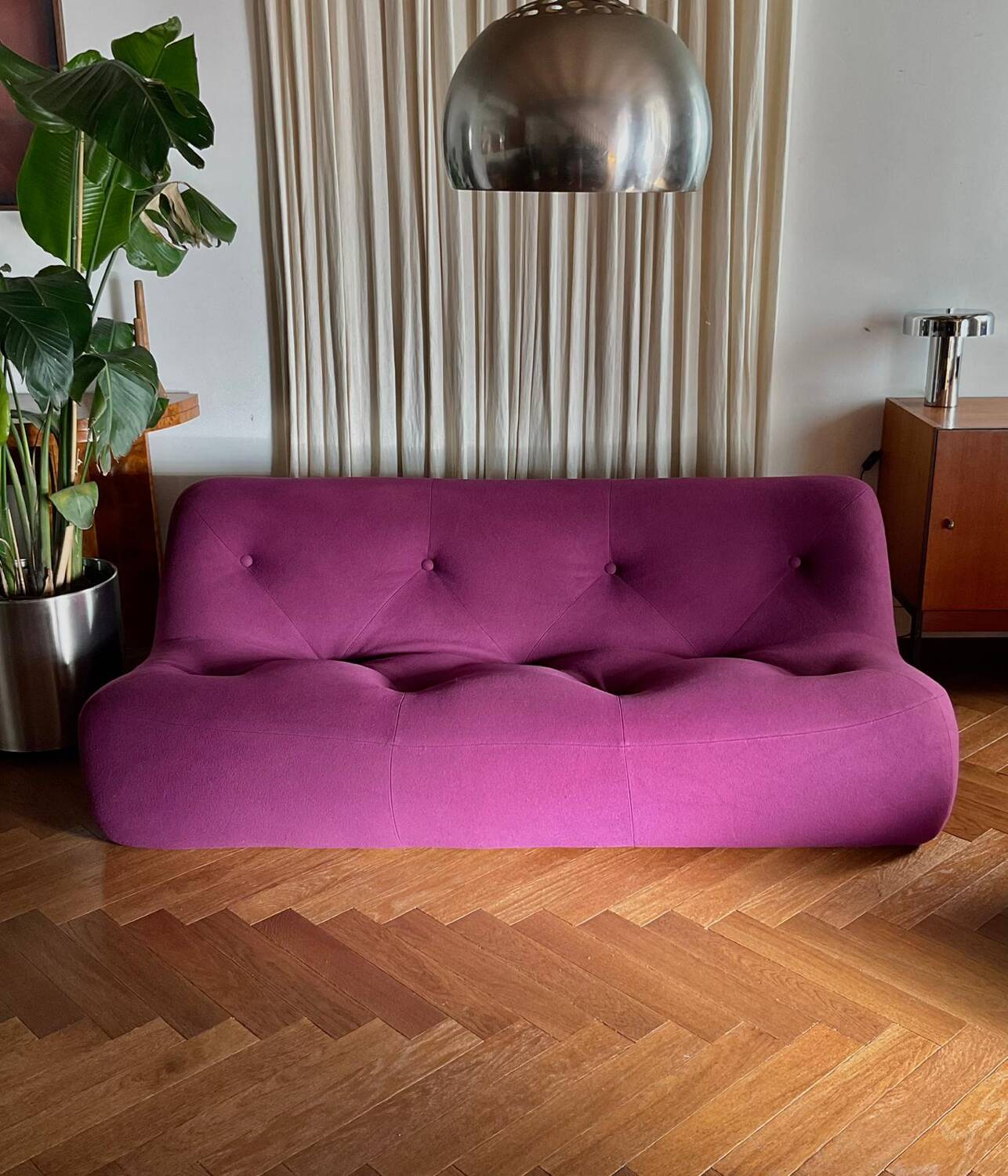 Kali 3-seater sofa ligne roset michel ducaroy vintage