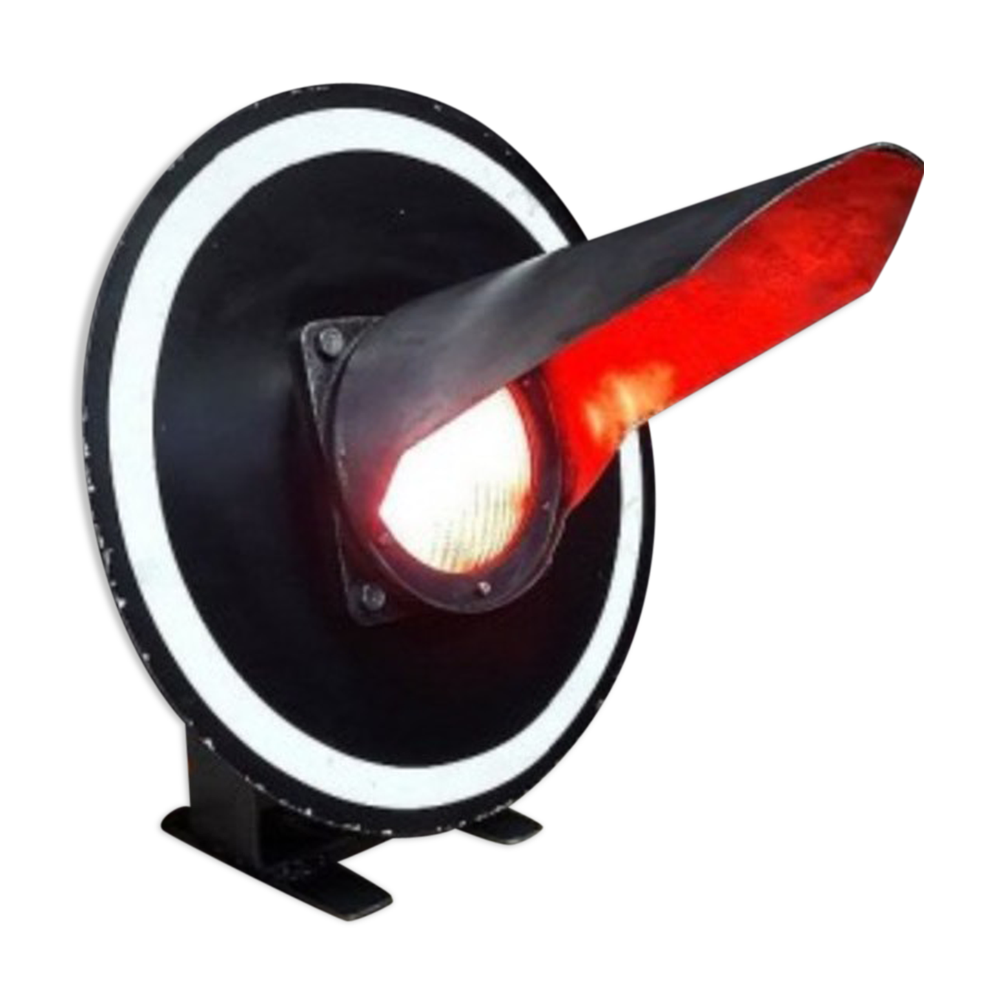 Industrial sncf lamp to be installed