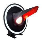 Industrial sncf lamp to be installed