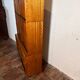 Mid century retro vintage teak stacking bookcase