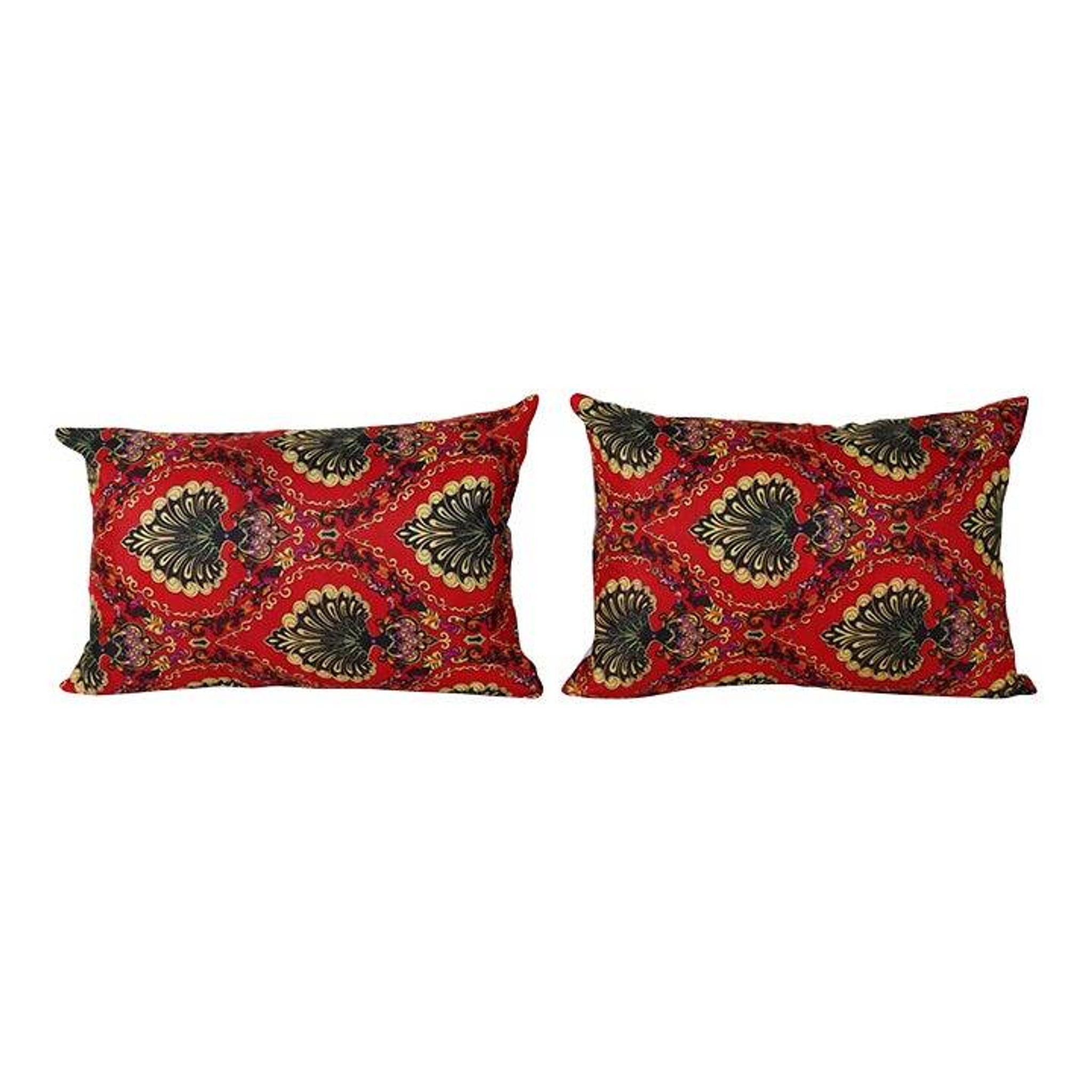 Set of 2 vintage Turkish cushion covers 41x56 cm