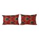 Set of 2 vintage Turkish cushion covers 41x56 cm