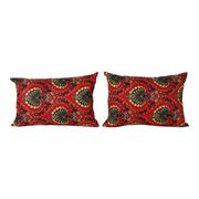 Set of 2 vintage Turkish cushion covers 41x56 cm