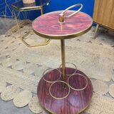 Vintage tripod bar table circa 1970