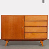 Vintage oak storage by Jiri Jiroutek, model U-458, 1960