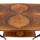 Art Deco side table, Poland, 1950s