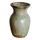 Vase en terre cuite vernissée – signé Avonta