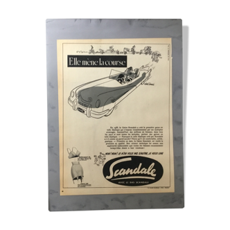 Vintage advertising to be framed