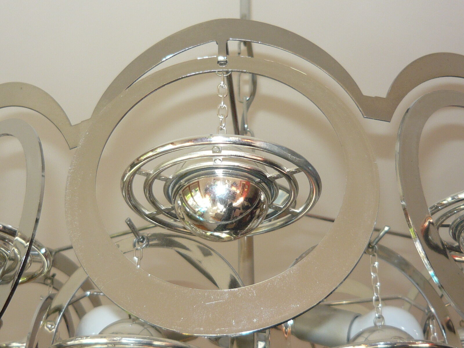 Chandelier panetes space age years 70