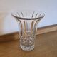 Moulded glass vase 1950 Art Deco